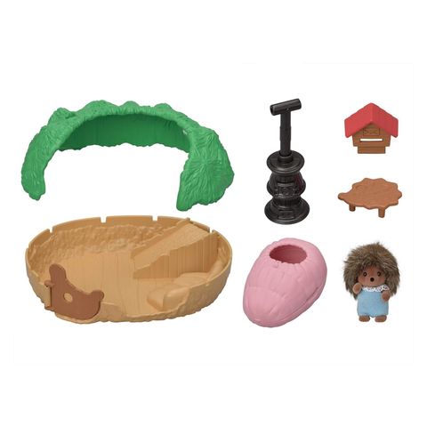  EP - 65 Sylvanian Families nơi ẩn náu của nhím Cute Secret House Set 