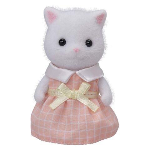  Ni - 105 Sylvanian Families Persian Cat Girl '(White) 