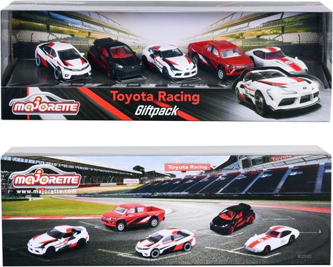  Bộ 5 Xe Mô Hình MAJORETTE Toyota Racing 5 Pieces Giftpack 212053189 