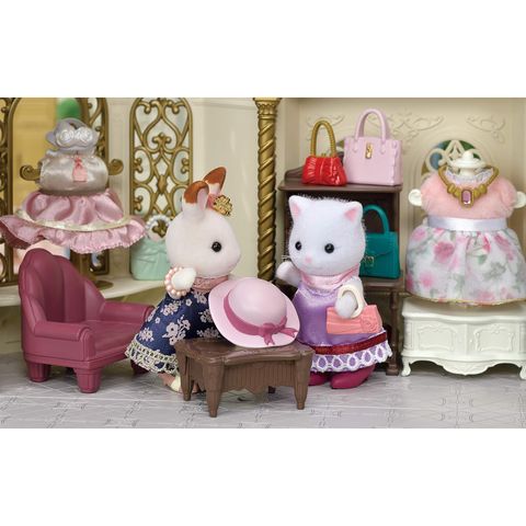  Bộ đồ chơi búp bê thời trang TVS-9 Sylvanian Families street fashion coordination set-Persian cat sister 