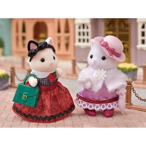  Bộ đồ chơi búp bê thời trang TVS-9 Sylvanian Families street fashion coordination set-Persian cat sister 