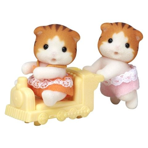  Ni-110 Sylvanian Families Maple Cat Futin 