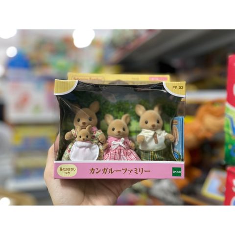  FS-03 Family of Kangaroo Sylvanian Families 