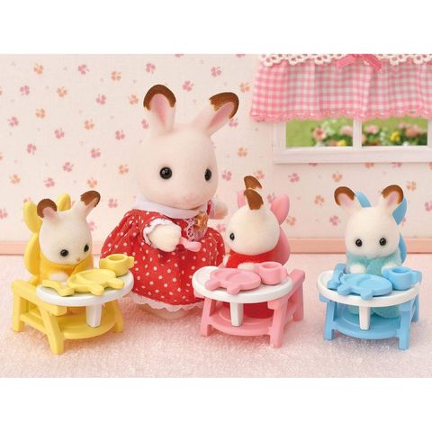  Se-204 Chocolate Rabbit Care Set Sylvanian Families 