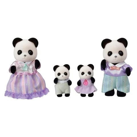  Đồ chơi búp bê gia đình gấu trúc FS-39 - Panda Family Doll Set 