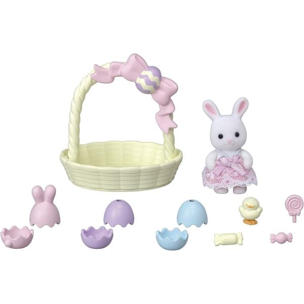 SE-205 White Rabbit Baby Easter Eggs Set Calico Critters 23win11