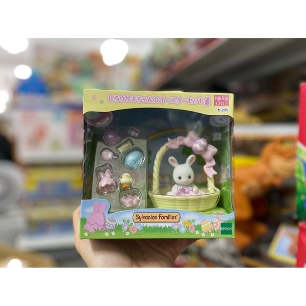 SE-205 White Rabbit Baby Easter Eggs Set Calico Critters 23win11