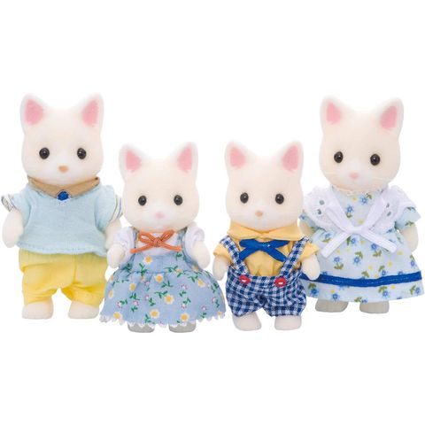  FS-12 Silk Cat Family Sylvanian Family 