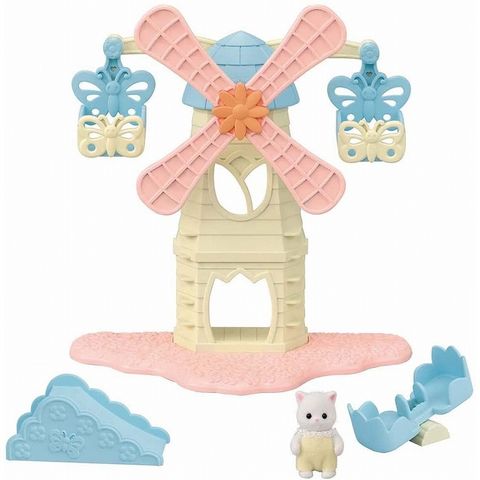  ‎Đồ chơi Sylvanian Family Flower Windmill Playground Set - 70 