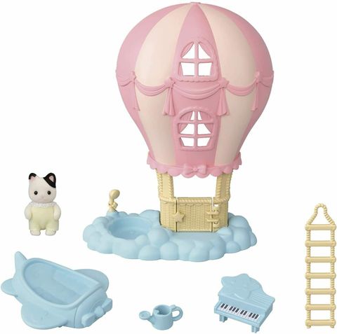  ‎Đồ chơi Sylvanian Family Ko -71 Yuenchi Playground Equipment, Fluffy Balloon Heya Set - B091XTDVNG 