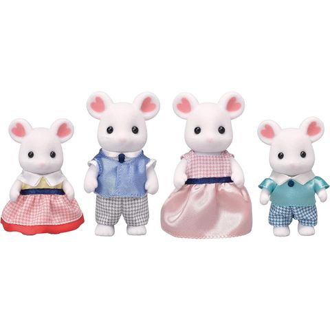  FS-33 doll marshmallow mouse family Sylvanian Families 