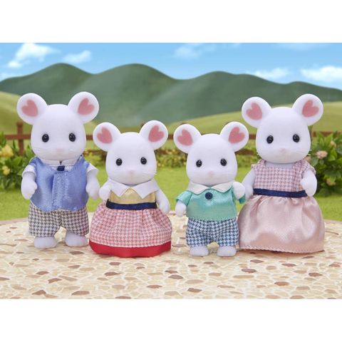  FS-33 doll marshmallow mouse family Sylvanian Families 