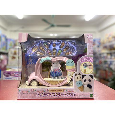  Sylvanian Families Happy Ice Cream Wagon EP-89 
