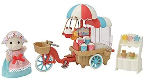  Mi-90 Sylvanian Families Sheep Mother Popcorn Bike 