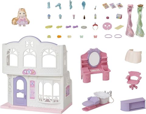  Đồ chơi Salon làm tóc của ngựa Pony F-14 Sylvanian Families Sally's Pony Beauty Hair Salon 