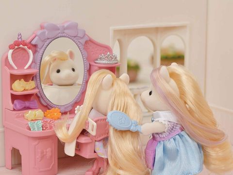  Đồ chơi Salon làm tóc của ngựa Pony F-14 Sylvanian Families Sally's Pony Beauty Hair Salon 