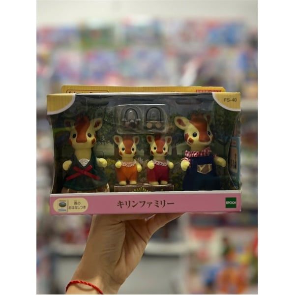 23win08 com Gia đình hươu FS-40 Sylvania Family Doll Giraffe Family