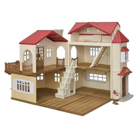 Sylvanian Family House, Large House with Red Roof, Har-51 