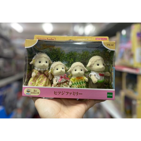 23win08 com búp bê gia đình cừu FS-42 s Doll Sheep Family