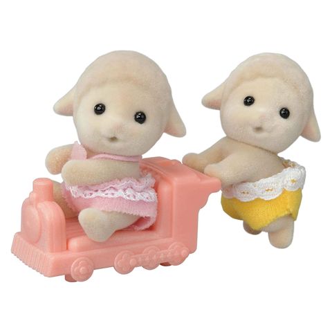  Đồ chơi búp bê Hi-08 Sylvanian Families Doll Twin-chan Sheep 