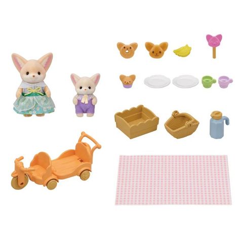  Đồ chơi Sylvanian Families DF-24 Nakayoshi Picnic Doll and Furniture Set 