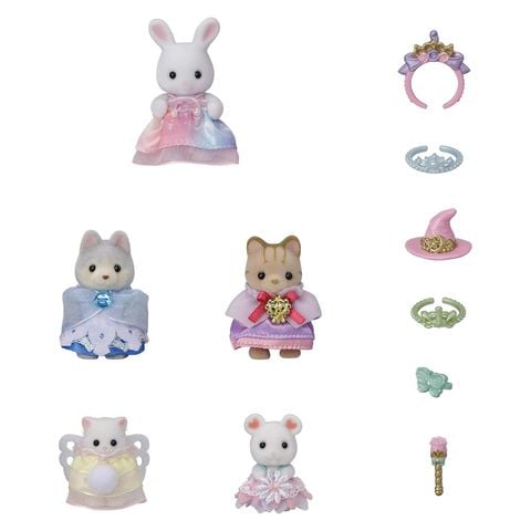  Đồ chơi KO-74 Sylvanian Family Yuenchi Doll Yumeiro Baby Princess Set 