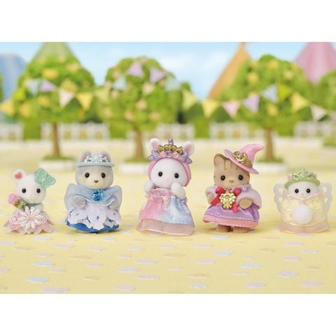  Đồ chơi KO-74 Sylvanian Family Yuenchi Doll Yumeiro Baby Princess Set 