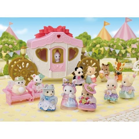  Đồ chơi KO-74 Sylvanian Family Yuenchi Doll Yumeiro Baby Princess Set 