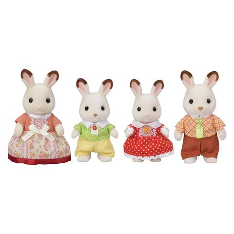  Đồ chơi gia đình thỏ FS-46 Sylvanian Family Doll Chocolat Rabbit Family 