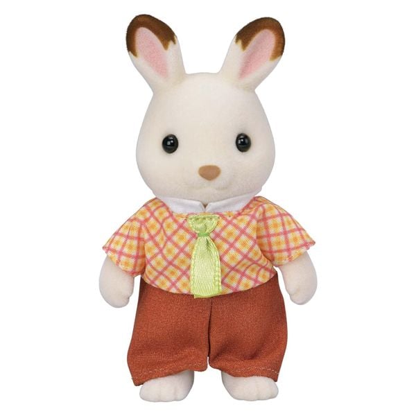 23win08 com búp bê U-100 Chocolat Rabbit Dad Sylvanian Family Doll-1