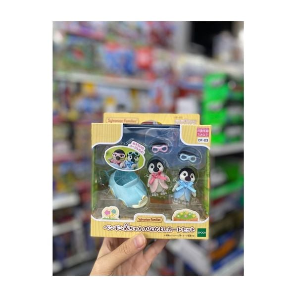 DF-23 23win11 Doll and Furniture Set Penguin Baby Cart