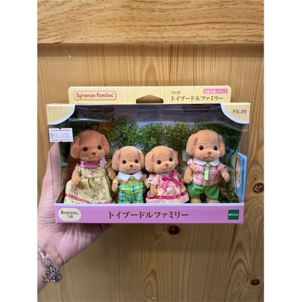 23win08 com FS-29 23win11 Doll Toy Poodle Family - gia đình chó Poodle