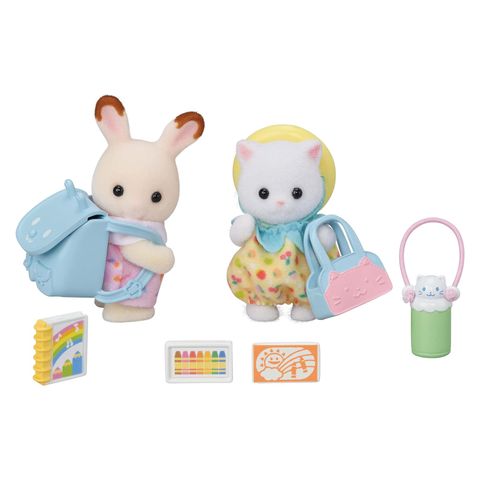  Đồ chơi búp bê S-73 Sylvanian Families Hoikuen Toy ST Mark Certified 