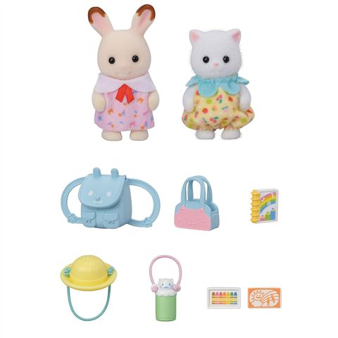  S-73 Sylvanian Families Nursery Friends Set Walk to School 