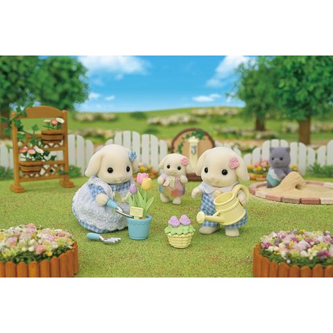  Sylvanian Families Flora Rabbit Family DF-25 