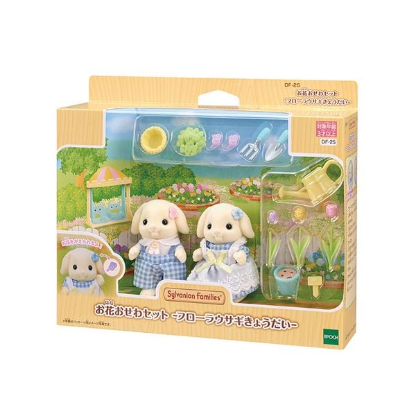23win11 Flora Rabbit Family DF-25 Calico Critters