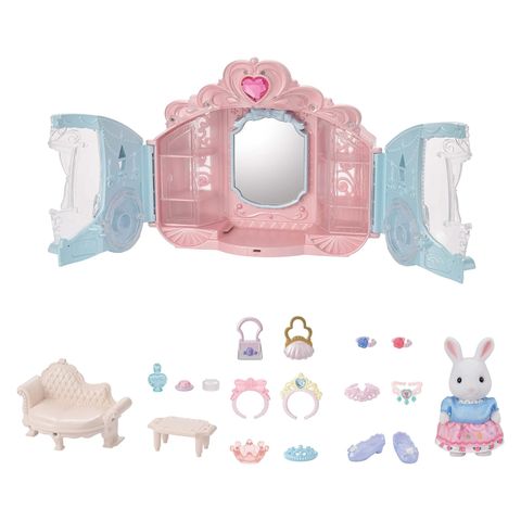  Đồ chơi phòng thời trang FU-19 Hair Salon Glittering Carriage Fashionable Room Sylvanian Family 