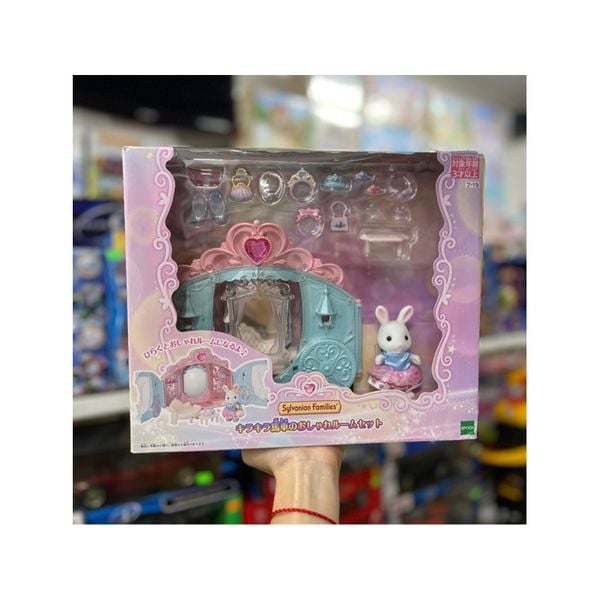 23win08 com phòng thời trang FU-19 Hair Salon Glittering Carriage Fashionable Room Sylvanian Family