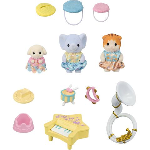  Đồ chơi ban nhạc S-78 Sylvanian Families Music Band Nursery Babies 