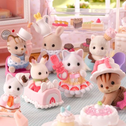  Đồ chơi BB-11 Sylvanian Families Baby Cake Party Series 