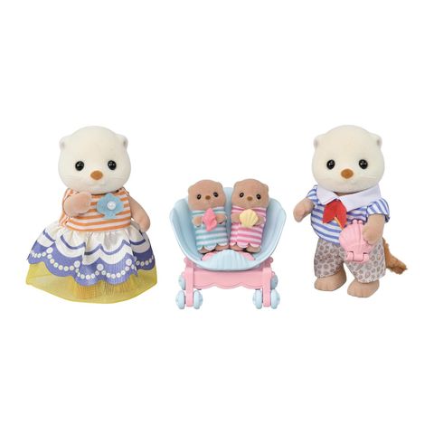  Đồ chơi búp bê gia đình FS-54 Sylvanian Families Cove Sea Otter Family 