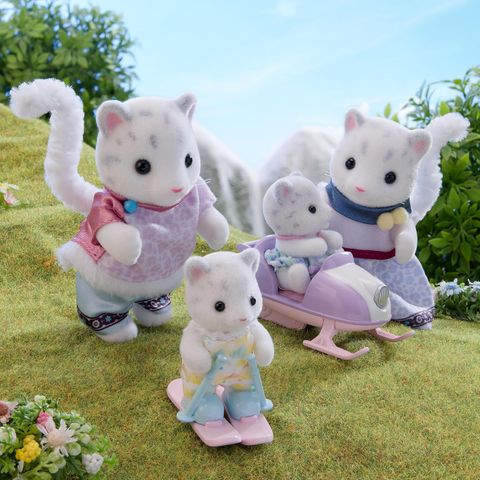  Đồ chơi gia đình báo tuyết FS-55 Sylvanian Families Snow Leopard Family 