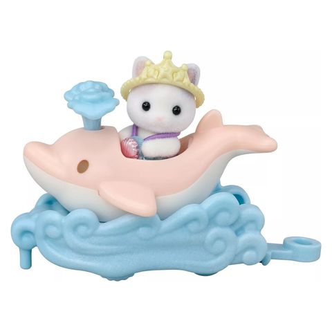  KO-80 (Yuenchi Norimono Set) Dolphin Boat Amusement Park Floats Set 