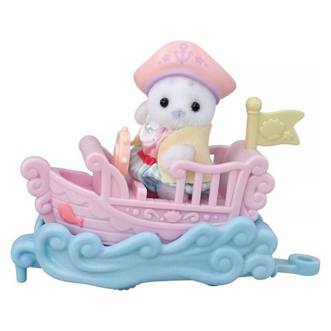  KO-80 (Yuenchi Norimono Set) Dolphin Boat Amusement Park Floats Set 