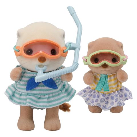  Đồ chơi búp bê FS-57 Sylvanian Families Sea Otter Siblings 