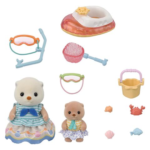  Đồ chơi búp bê FS-57 Sylvanian Families Sea Otter Siblings 