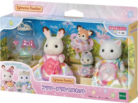  Công chúa hoa F-38 Sylvanian Families Flower Princess Set 