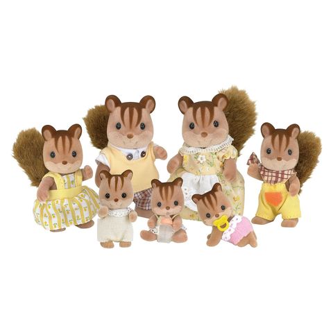  EP-34 Walnut squirrel family Girl of Sylvanian Families doll 