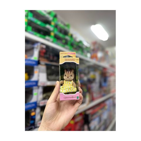  EP-34 Walnut squirrel family Girl of Sylvanian Families doll 