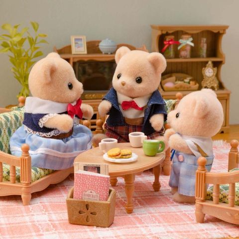  Bộ gia đình gấu FS-59 Sylvanian Families: Biscuit Bear Family 